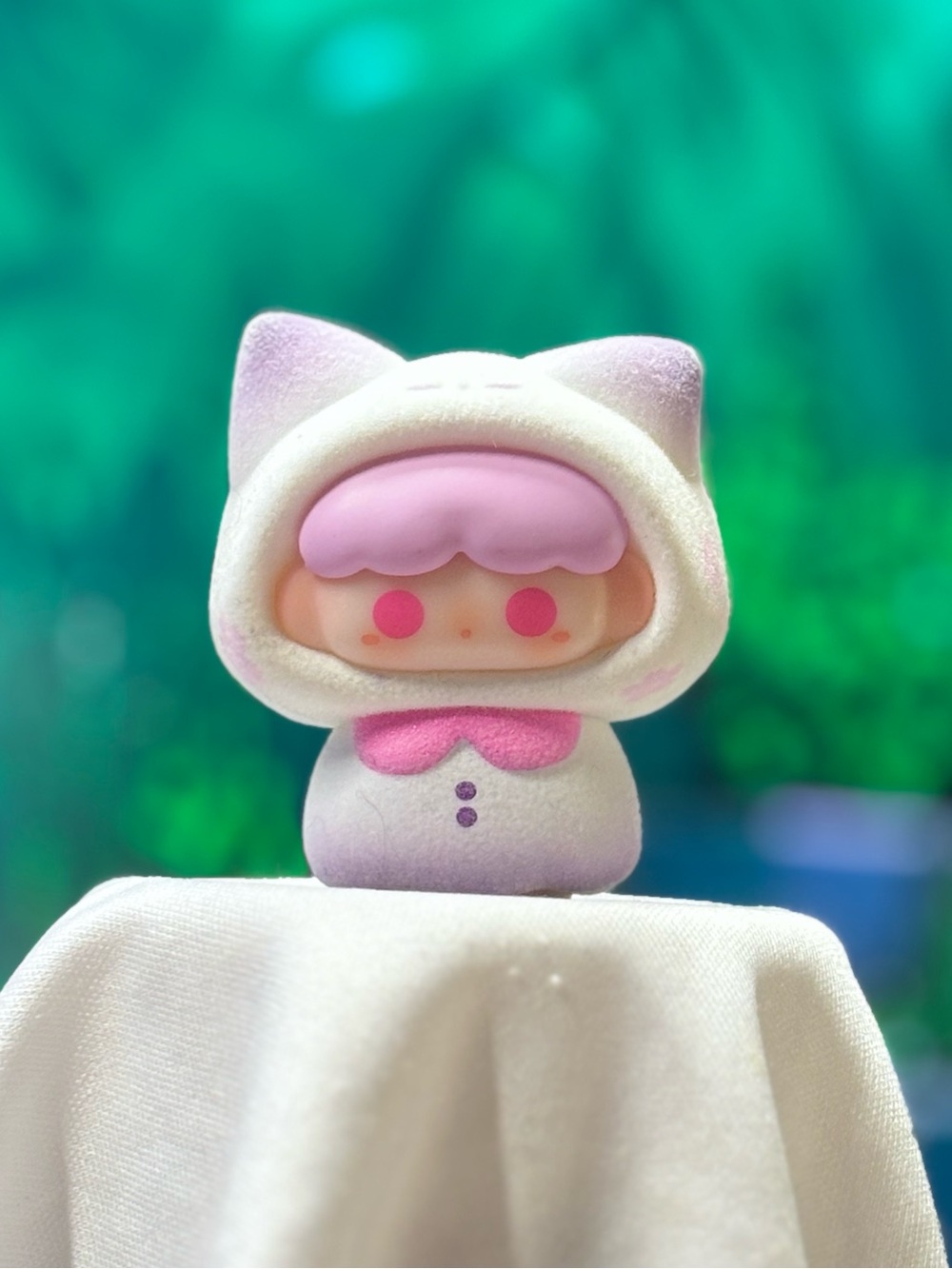 MOMOKA Fairytale Town Mini Series Blind Box figure | Silver fox mini bean